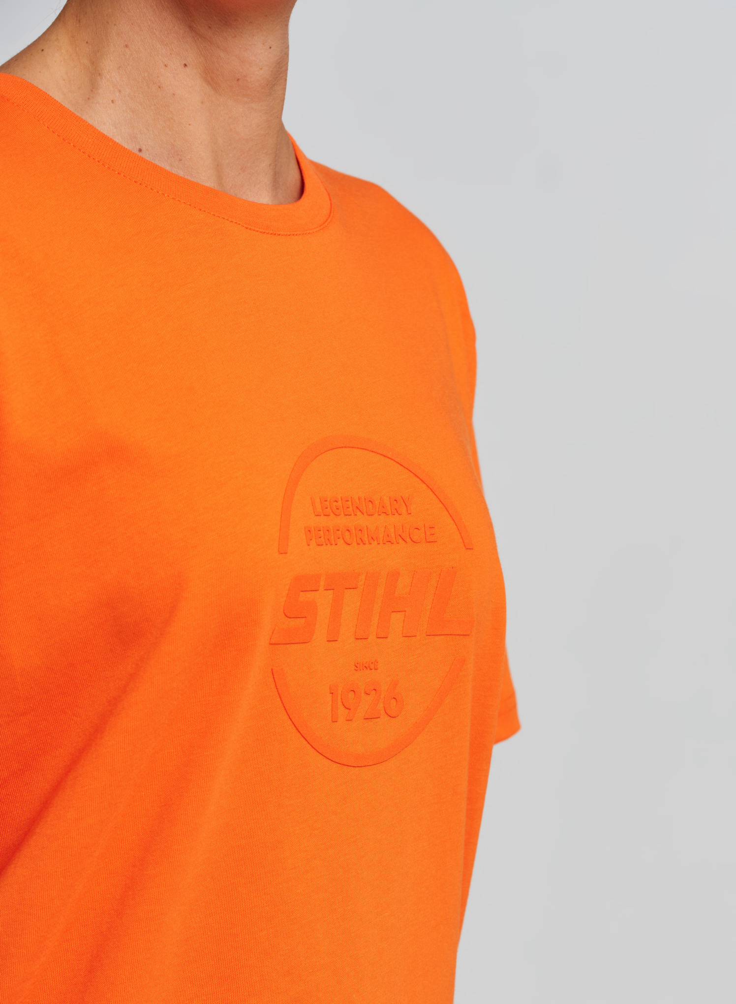 T-Shirt LOGO CIRCLE arancione